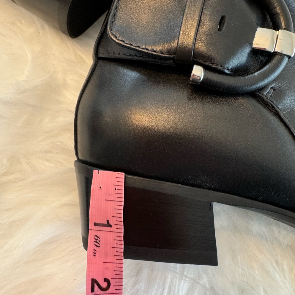 NWT Aquatalia Fiamma Black Ankle Boots size 6.5 - Picture 10 of 12